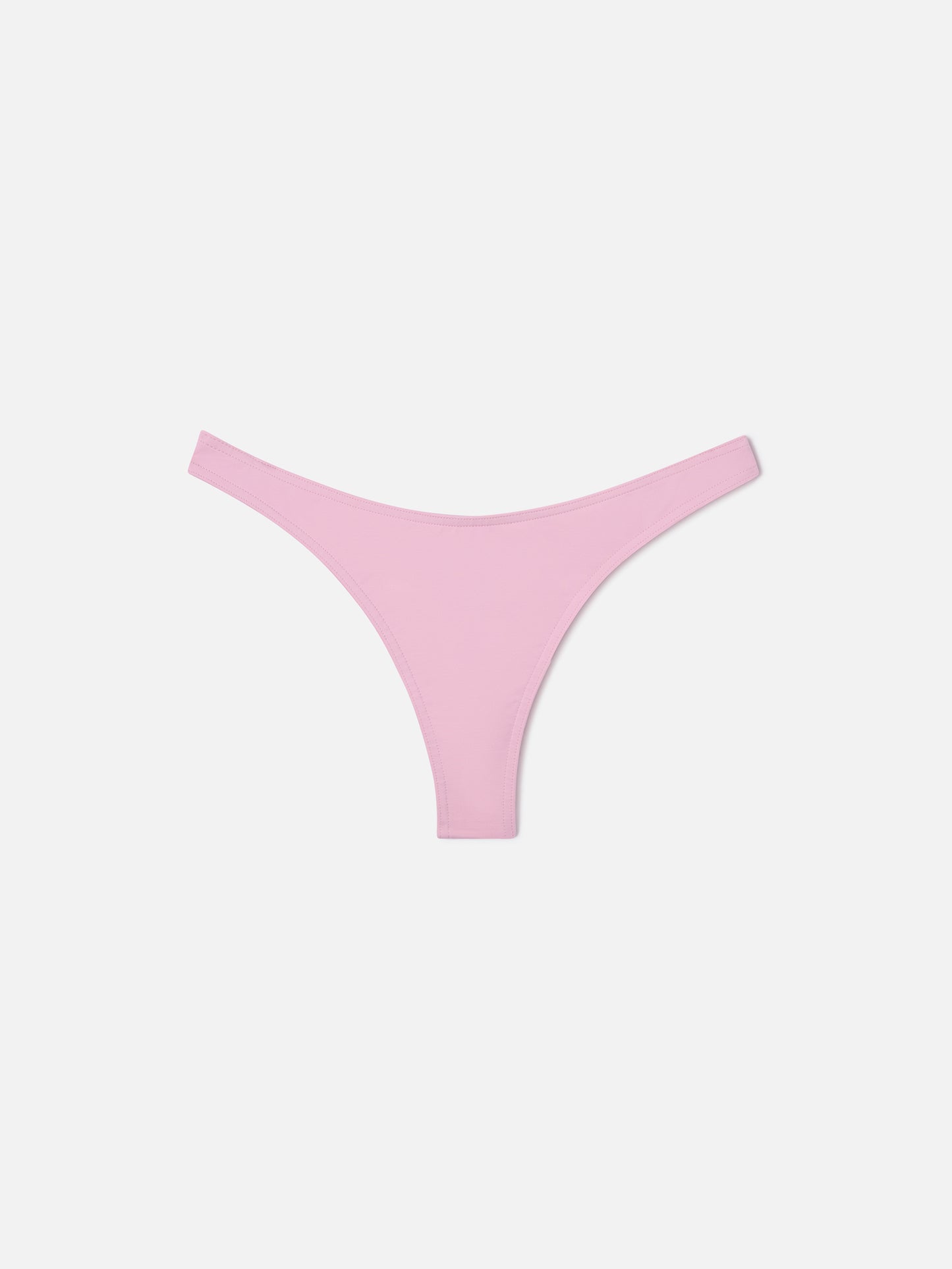 Naomi Brazilian bikini bottoms in solid pastel pink