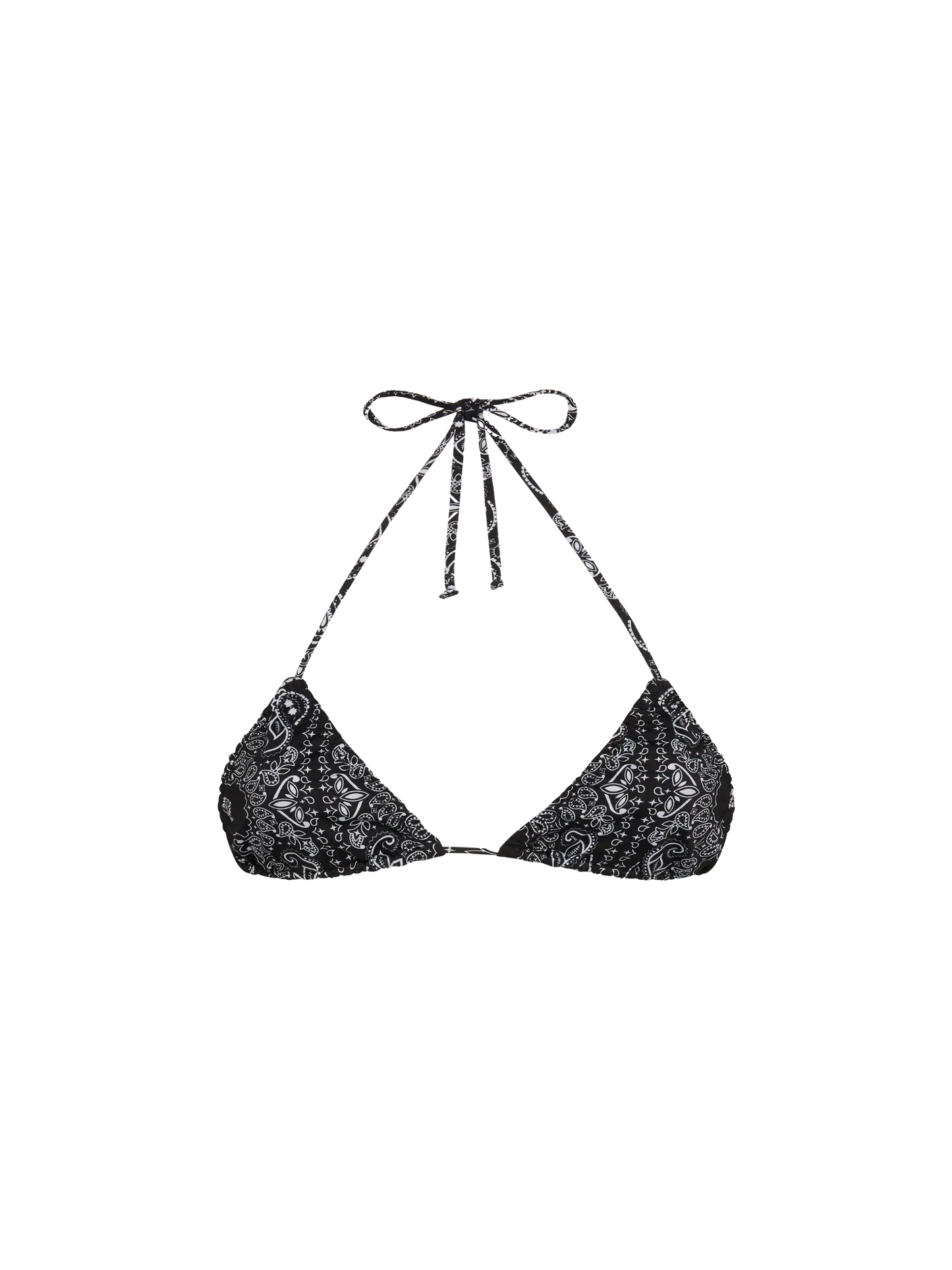 Nilly classic triangle top with bandanna print