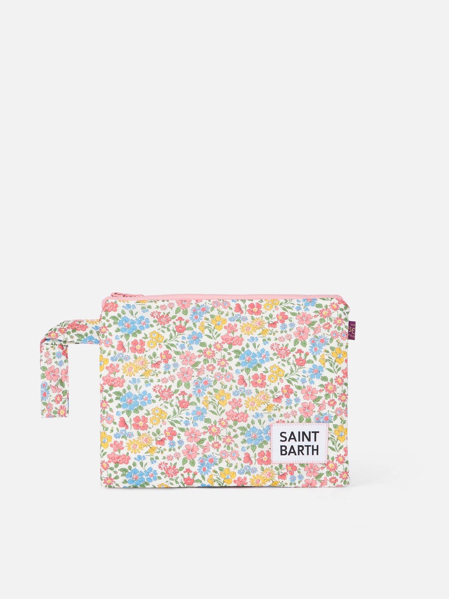 Pareasy pochette with Annabelle print | MADE WITH LIBERY FABRIC - MC2 Saint Barth