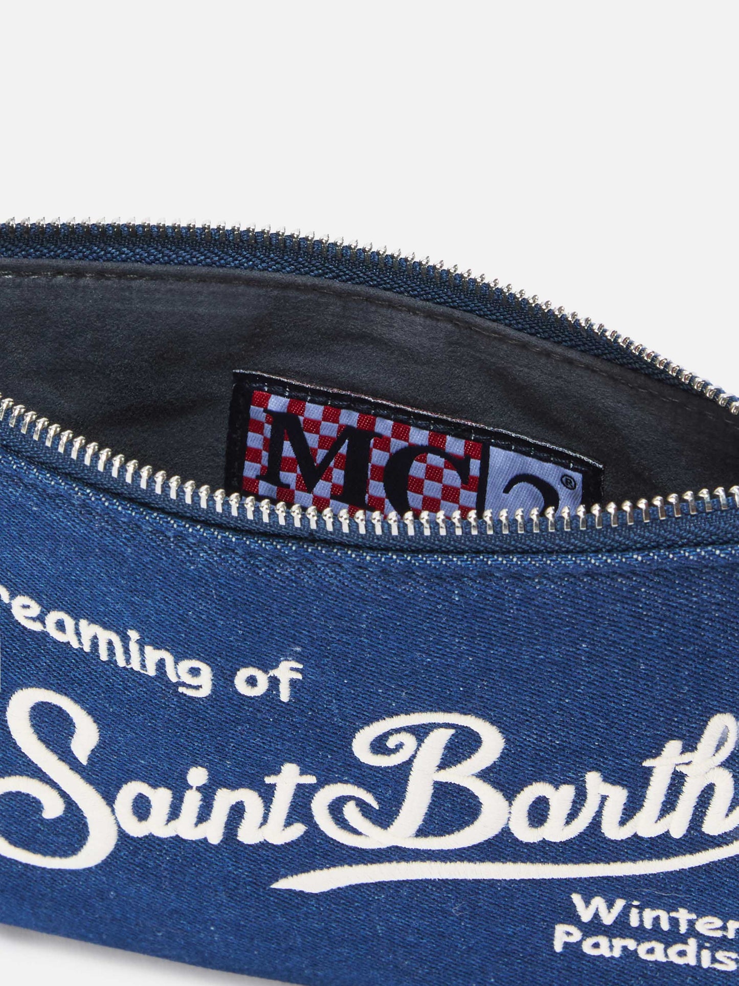 Parisienne Mini Shoulder Bag in denim