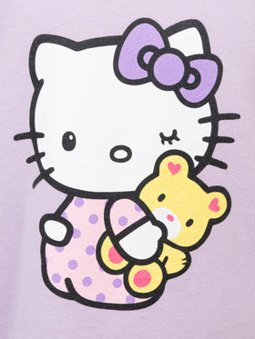 Girl long-sleeve t-shirt Penny with Hello Kitty print | HELLO KITTY SPECIAL EDITION - MC2 Saint Barth