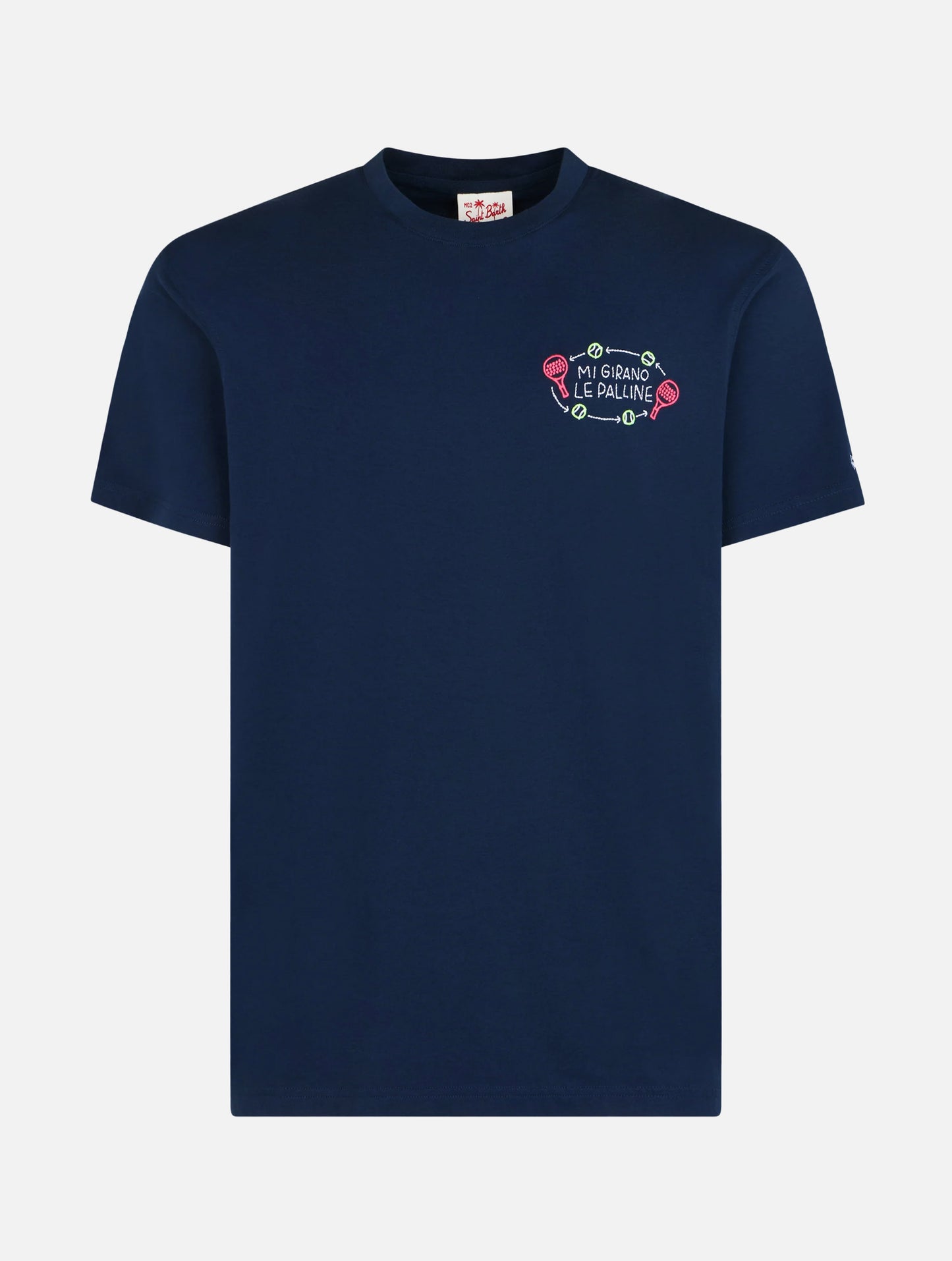 T-shirt Portofino ricamo Mi girano le palline | Special Edition