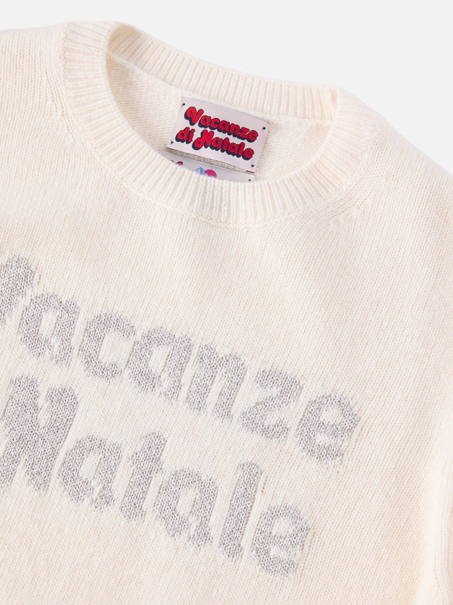 Maglione Princess in misto cashmere con jacquard lurex Vacanze di Natale | VACANZE DI NATALE