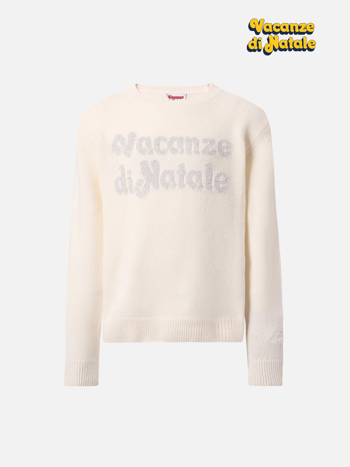 Maglione Princess in misto cashmere con jacquard lurex Vacanze di Natale | VACANZE DI NATALE
