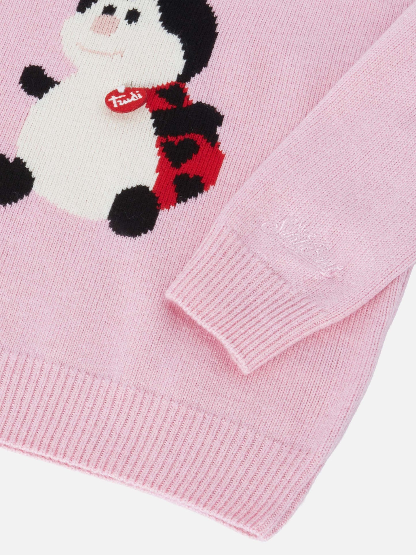 Princess cashmere-blend sweater with Trudi ladybug patch | TRUDI SPECIAL EDITION