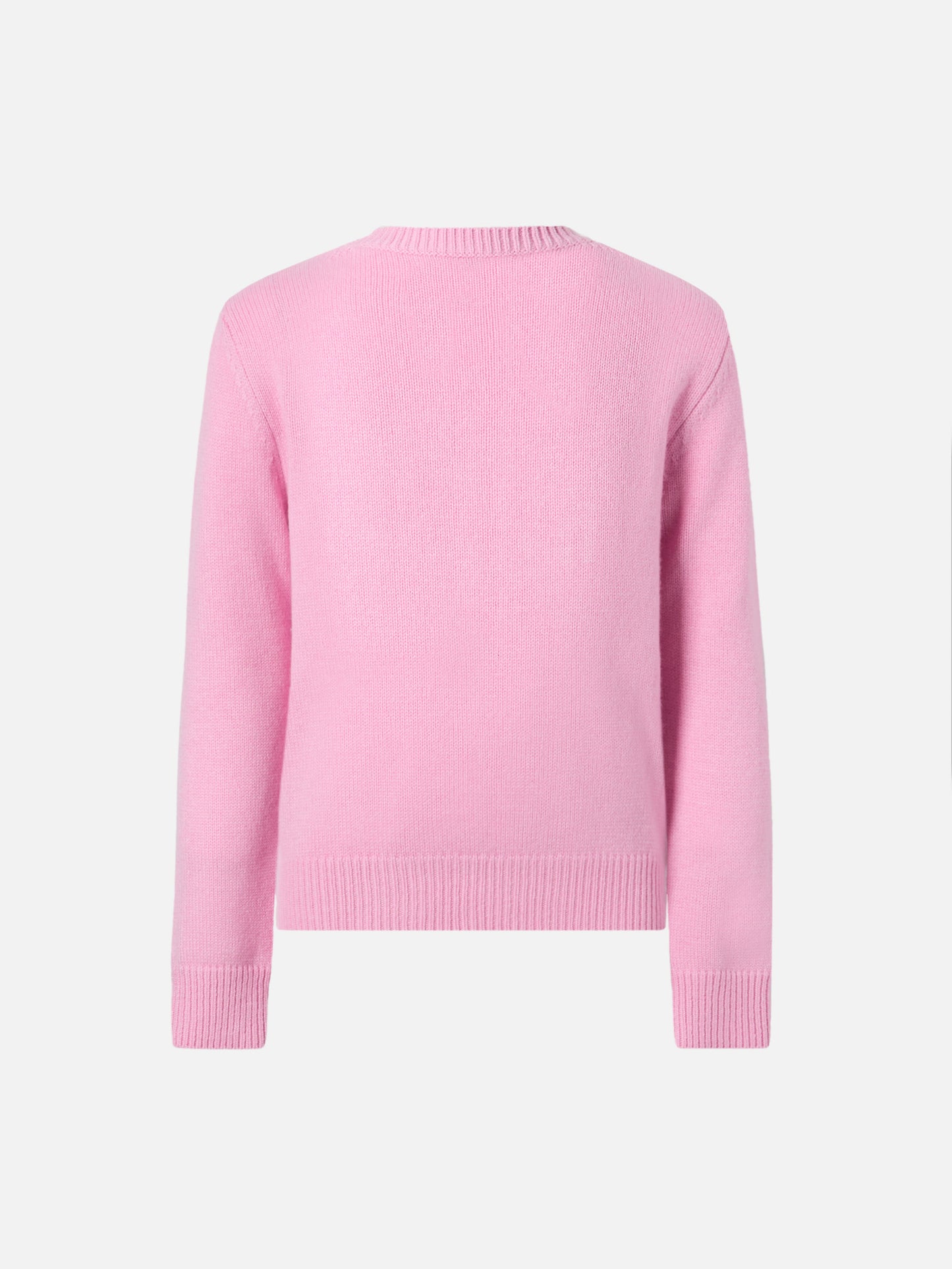 Sweater Princess in cashmere blend with Bella e Brava jacquard