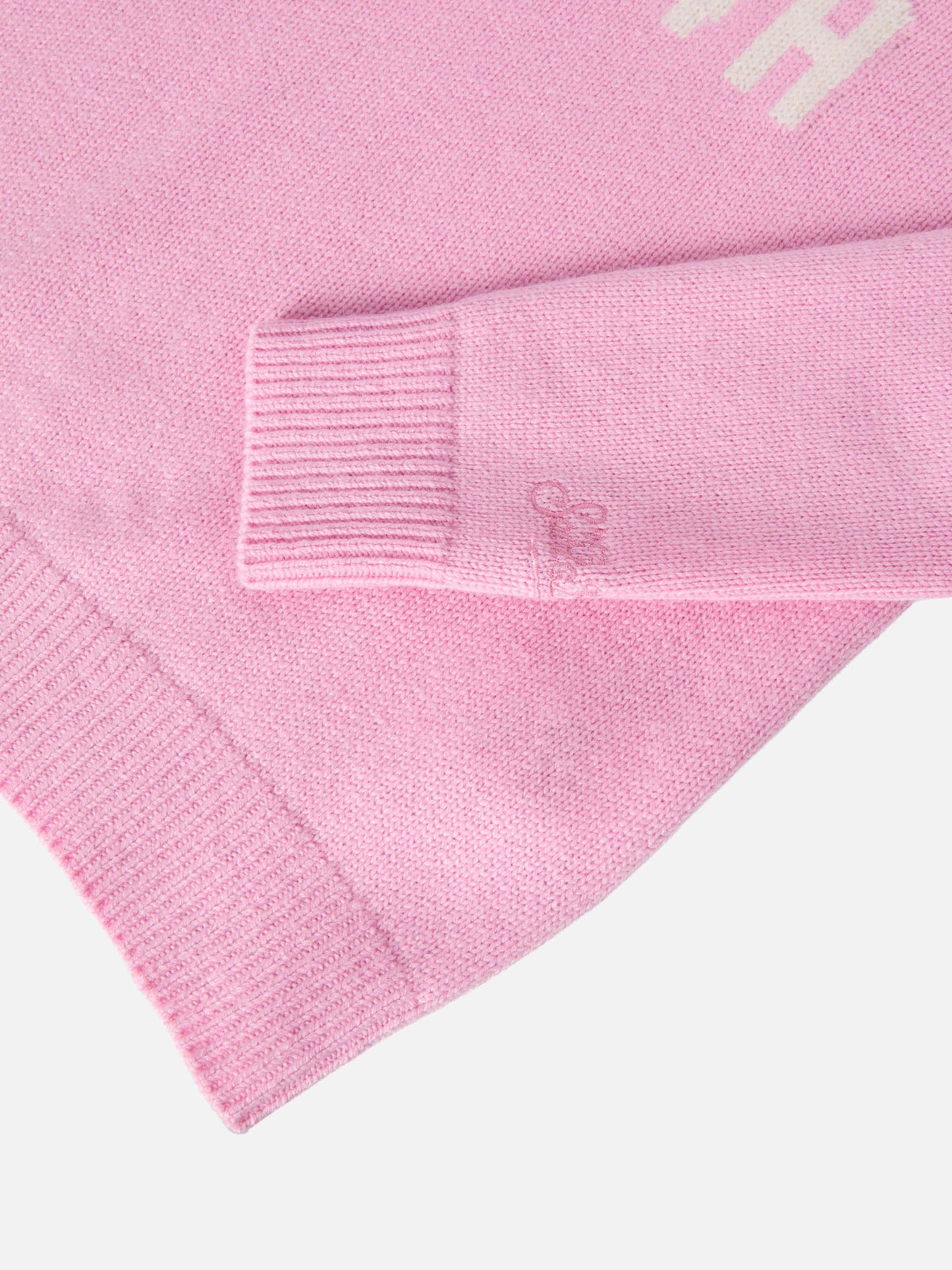 Sweater Princess in cashmere blend with Bella e Brava jacquard