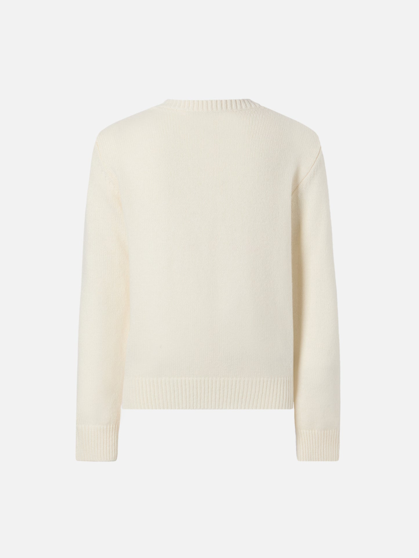Sweater Princess in cashmere blend with Piccola Peste jacquard