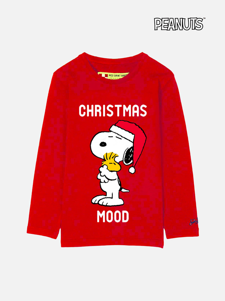 T-shirt da bambino natalizia stampa Snoopy | Edizione speciale Peanuts™