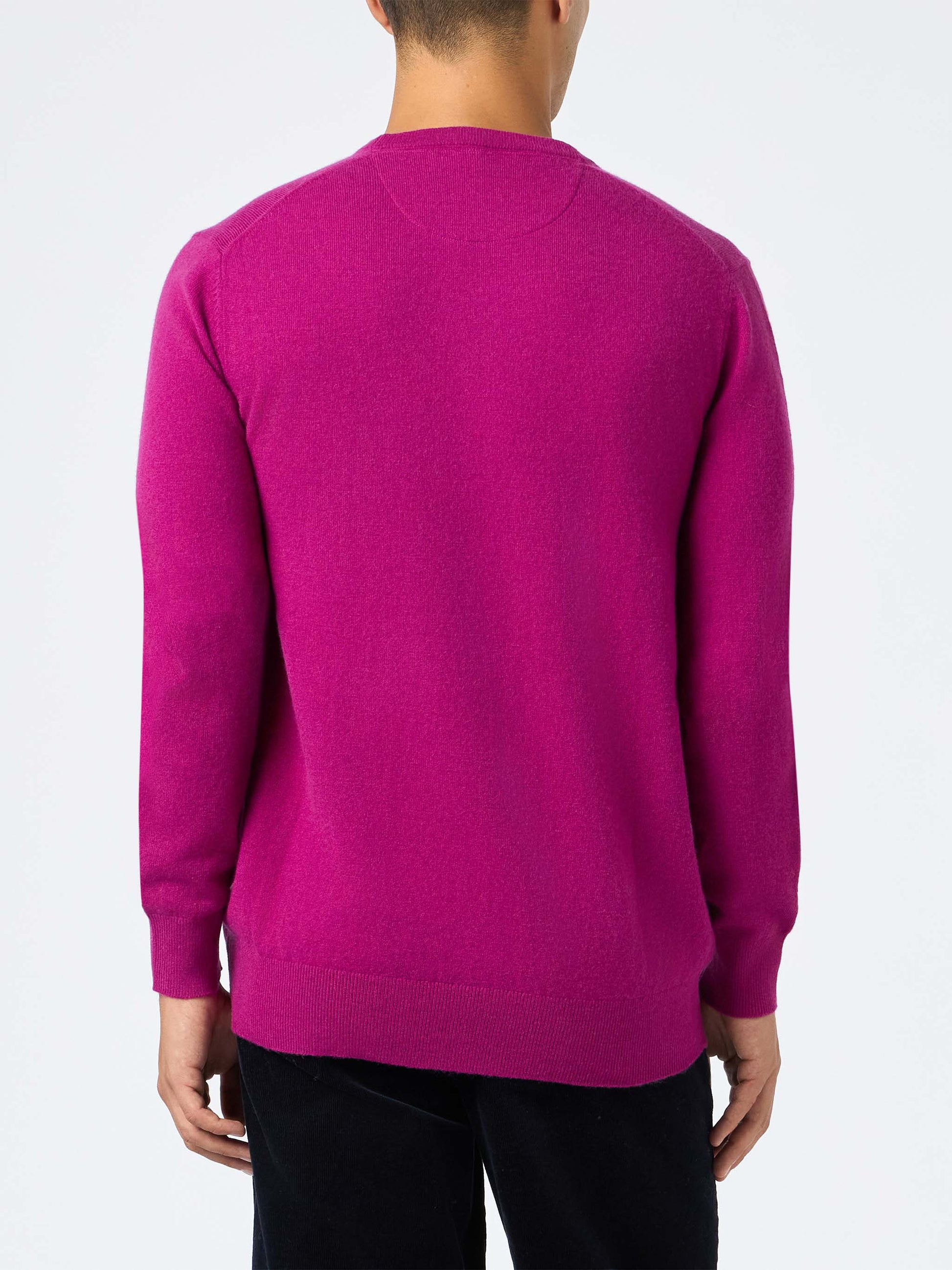 Man peony cashmere blend crewneck sweater Regent - MC2 Saint Barth