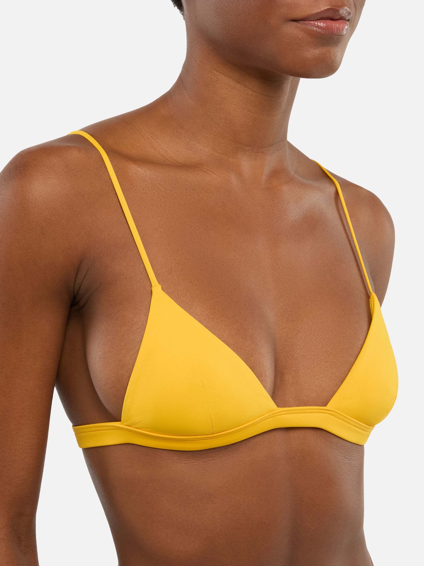 Jodene gelbe freche Badehose - Rylie gelbes Triangel-Oberteil