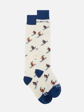 Sox Tech socks in cotton with St. Moritz jacquard | ST. MORITZ TOP OF THE WORLD SPECIAL EDITION