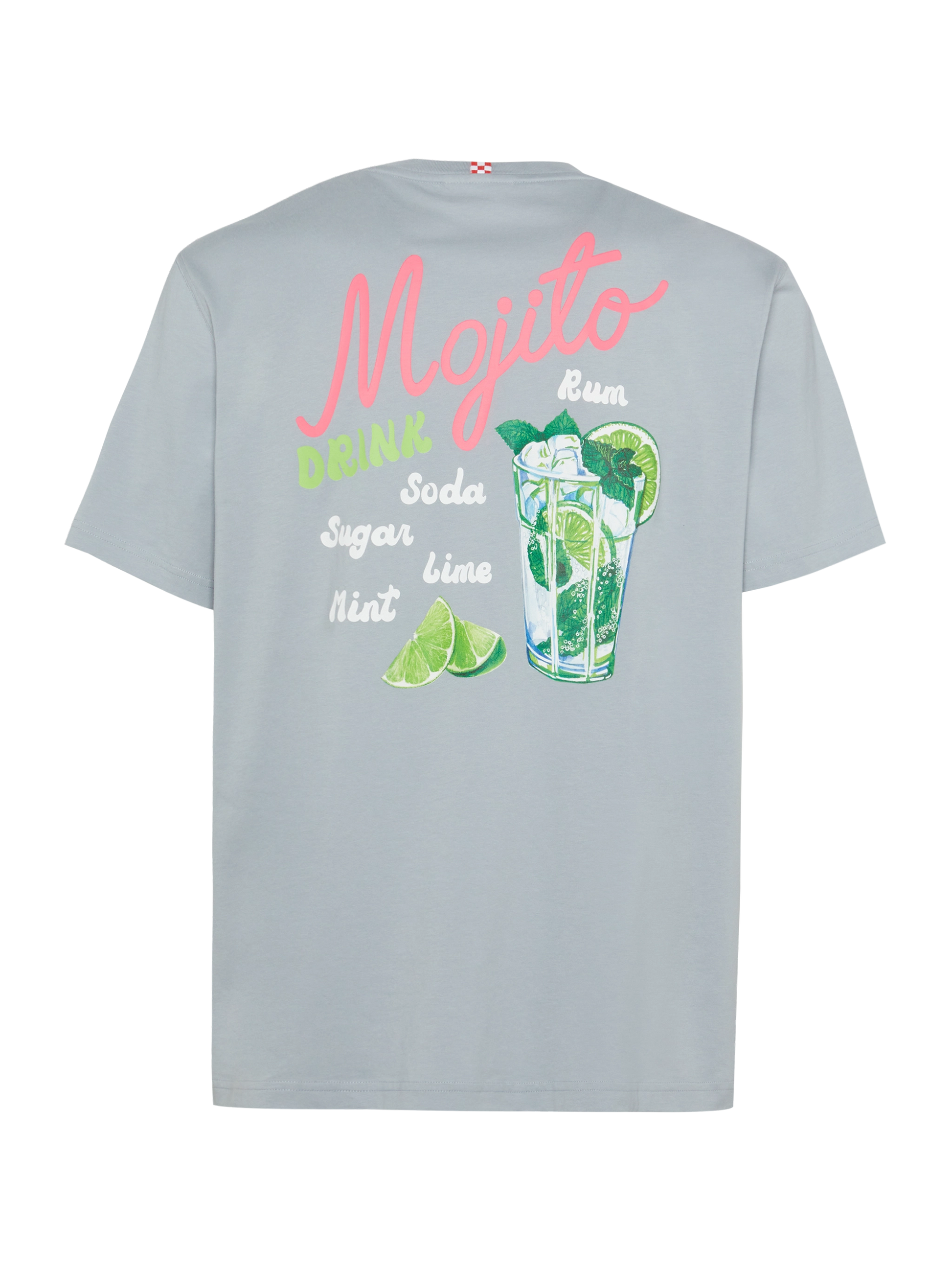 Cotton T-shirt with mojito print - MC2 Saint Barth