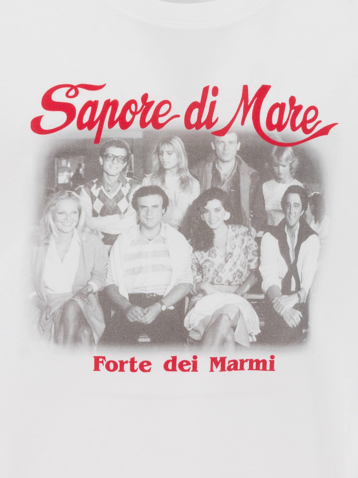Cotton T-shirt with Forte dei Marmi 83 print | SAPORE DI MARE SPECIAL EDITION - MC2 Saint Barth