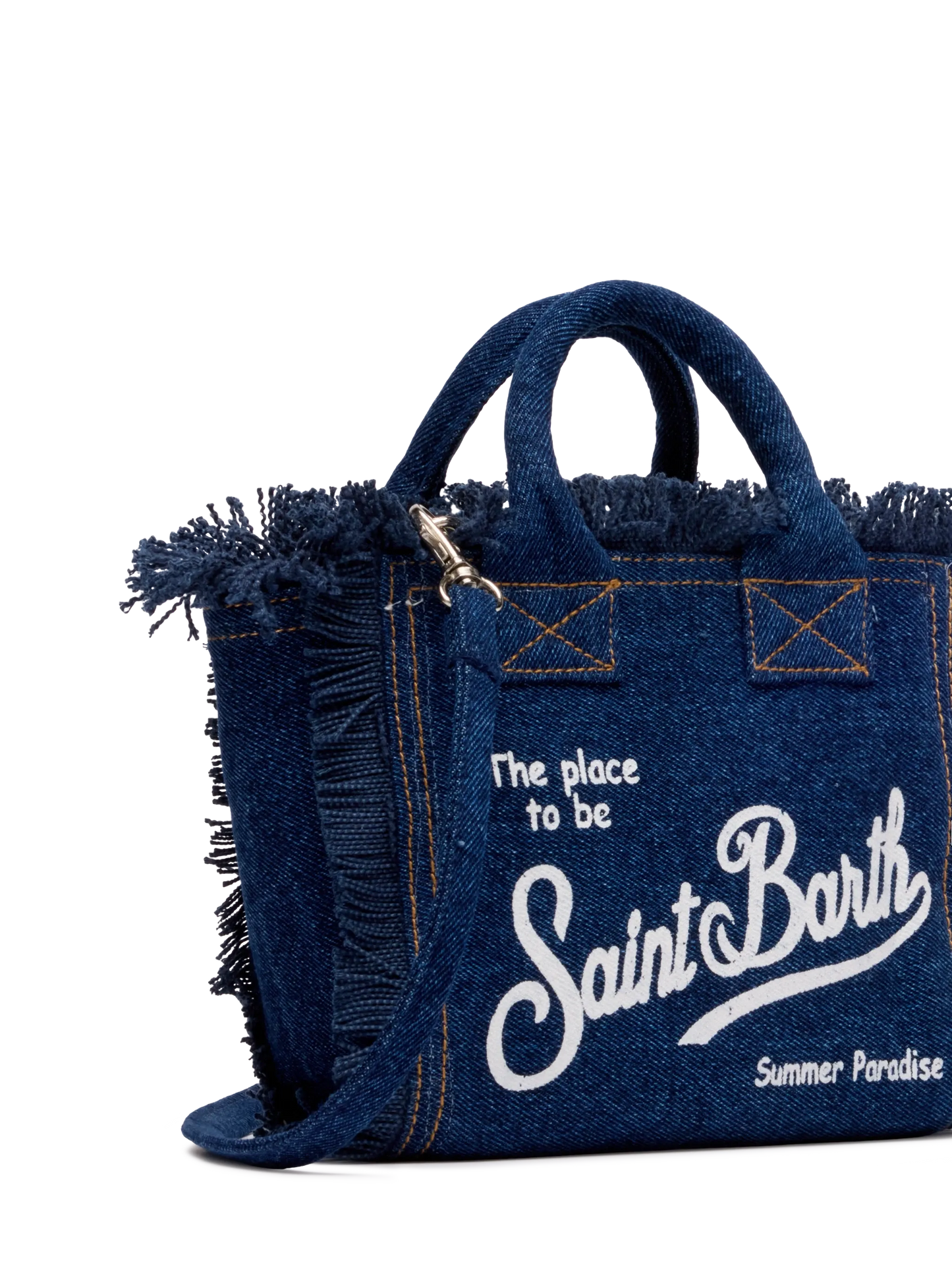 Dark denim Mini Vanity bag - MC2 Saint Barth