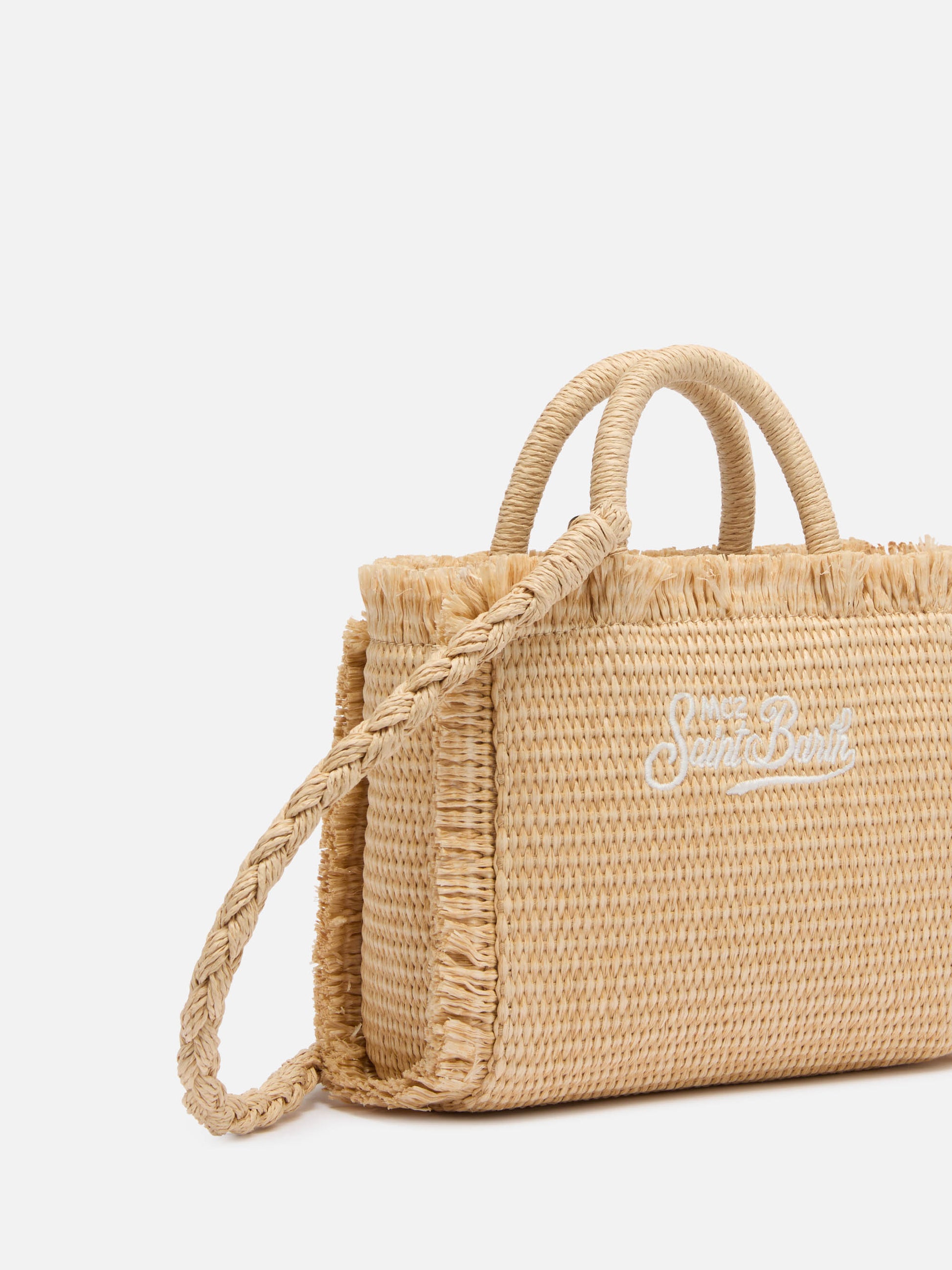 Mini Vanity Straw effect bag - MC2 Saint Barth