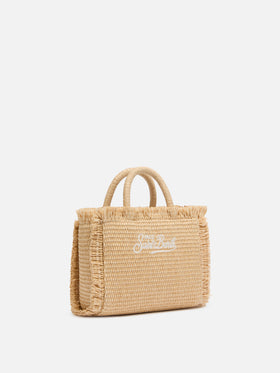 Mini Vanity Straw effect bag - MC2 Saint Barth