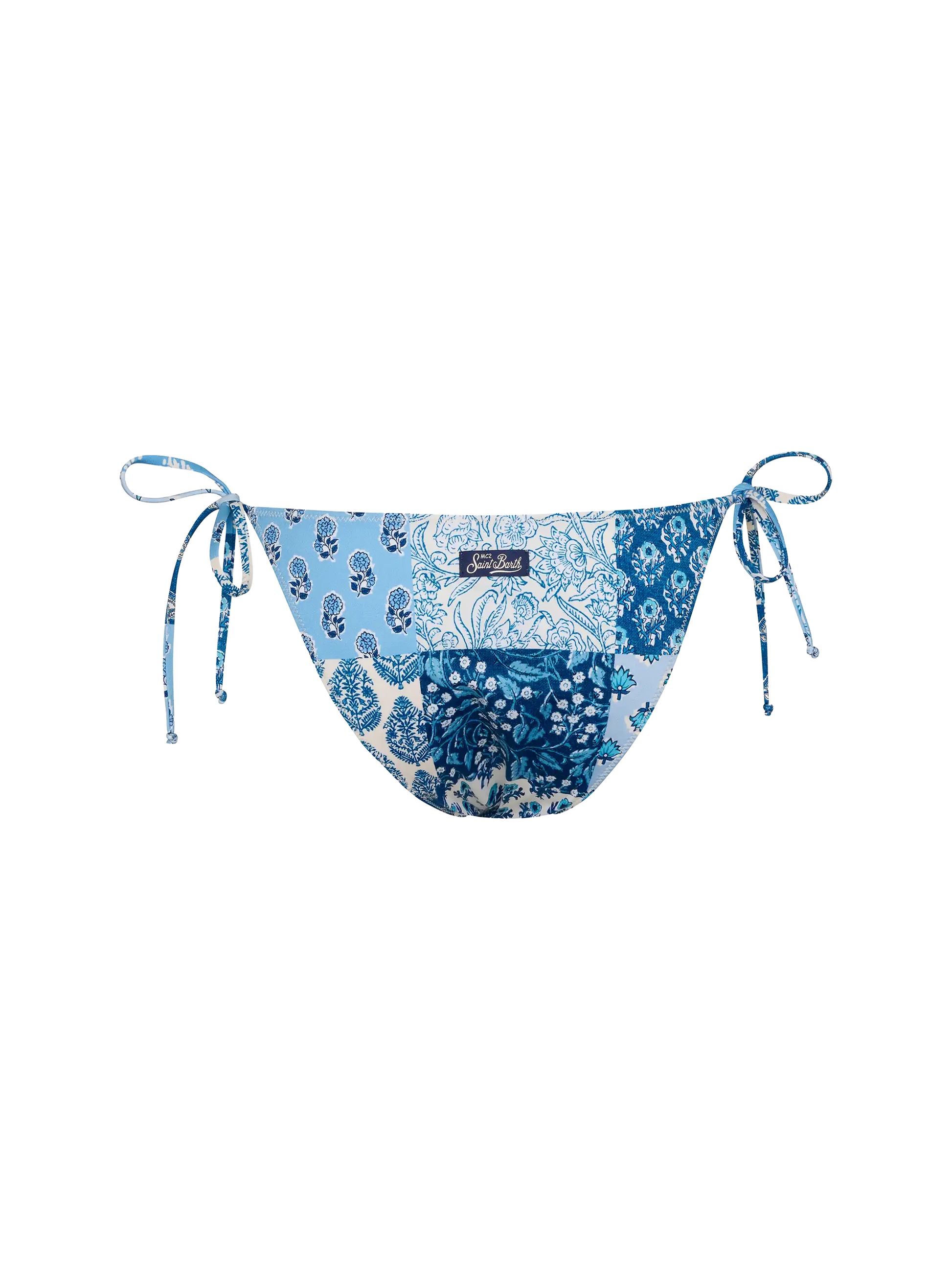 Virgo classic swim briefs with floral patch print - MC2 Saint Barth