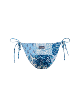 Virgo classic swim briefs with floral patch print - MC2 Saint Barth