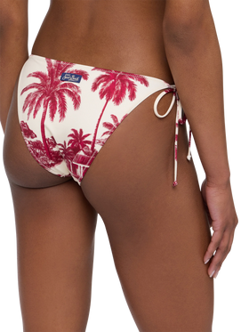 Classic triangle bikini Leah Virgo with toile de jouy print | AI BY RICKDICK SPECIAL EDITION - MC2 Saint Barth