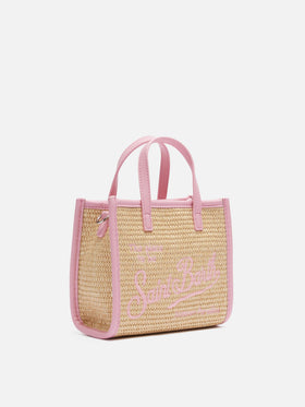 Beige Vivian Mini Straw handbag - MC2 Saint Barth