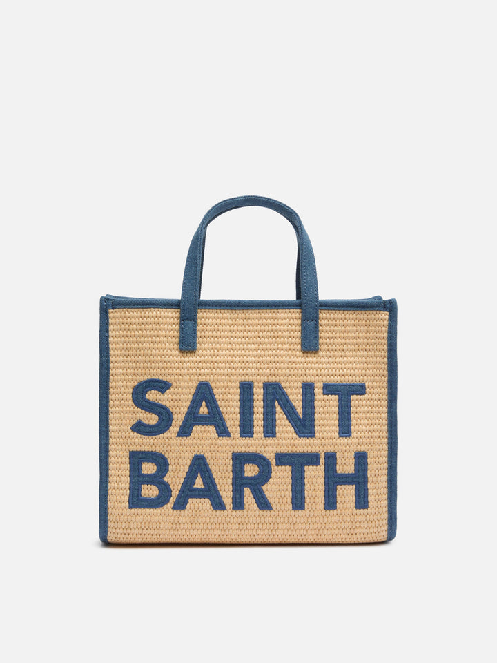 Beige Vivian Midi Straw handbag - MC2 Saint Barth