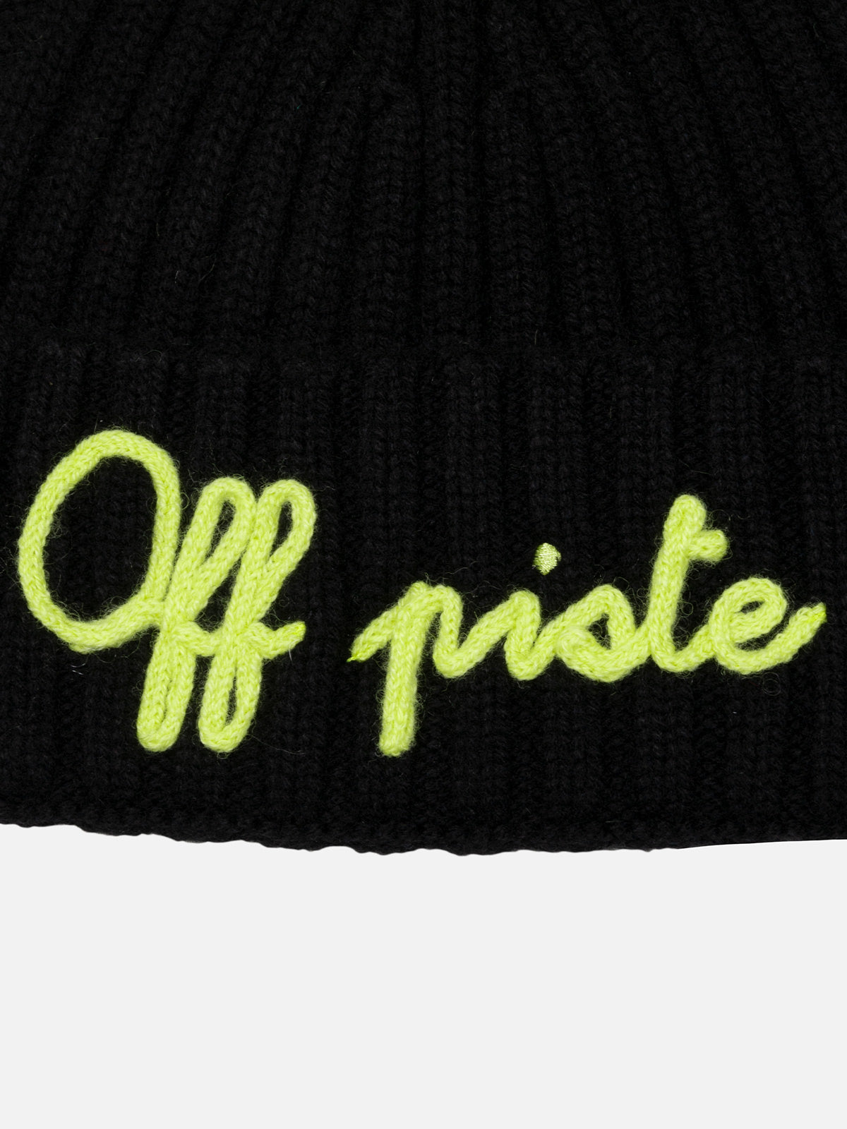 Boy blue hat Wengen with pompon and embroidery Off Piste - MC2 Saint Barth