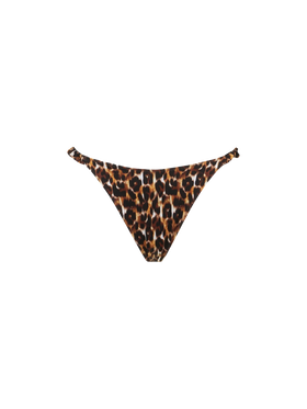 Woman cheeky swim briefs with ruffled side closure - MC2 Saint Barth