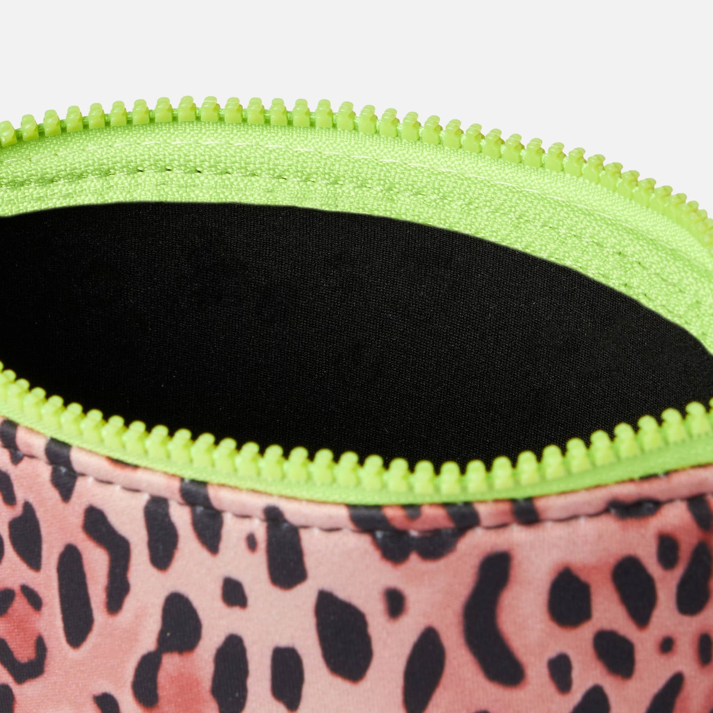 Pochette Aline in scuba con stampa animalier