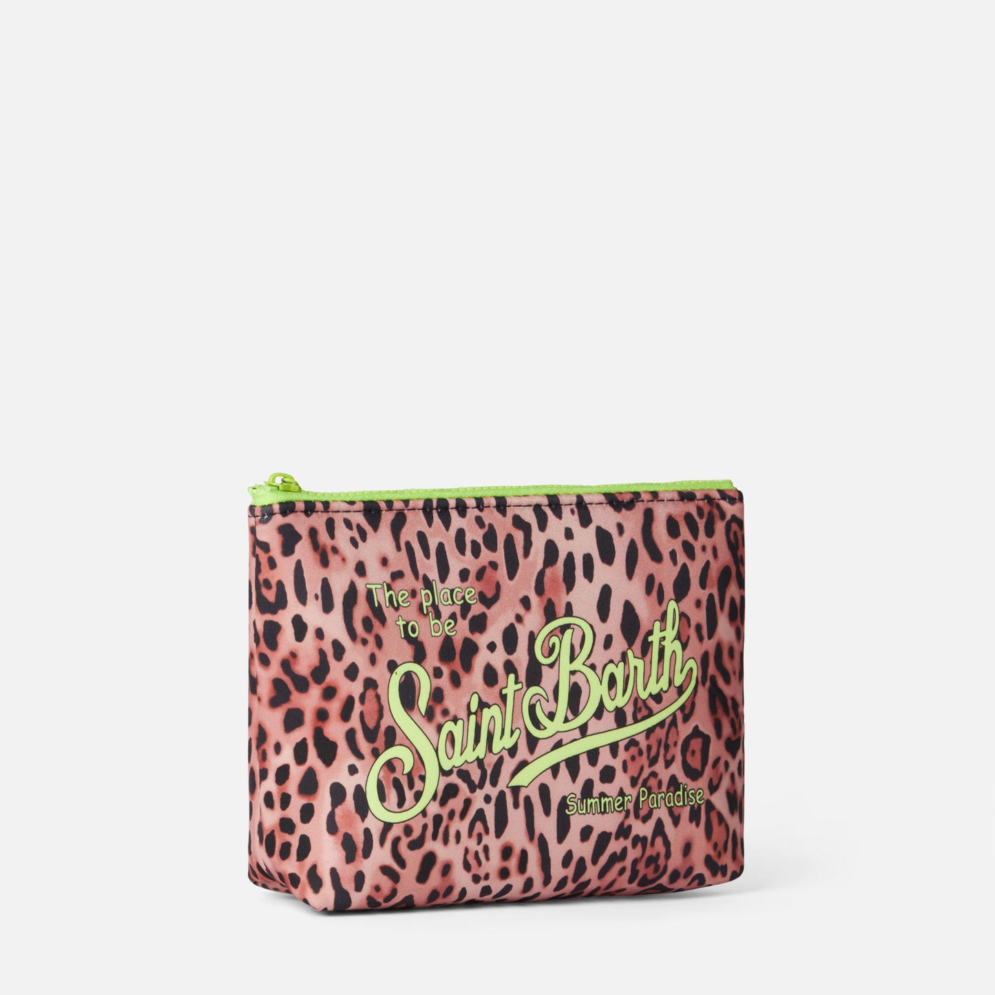 Pochette Aline in scuba con stampa animalier