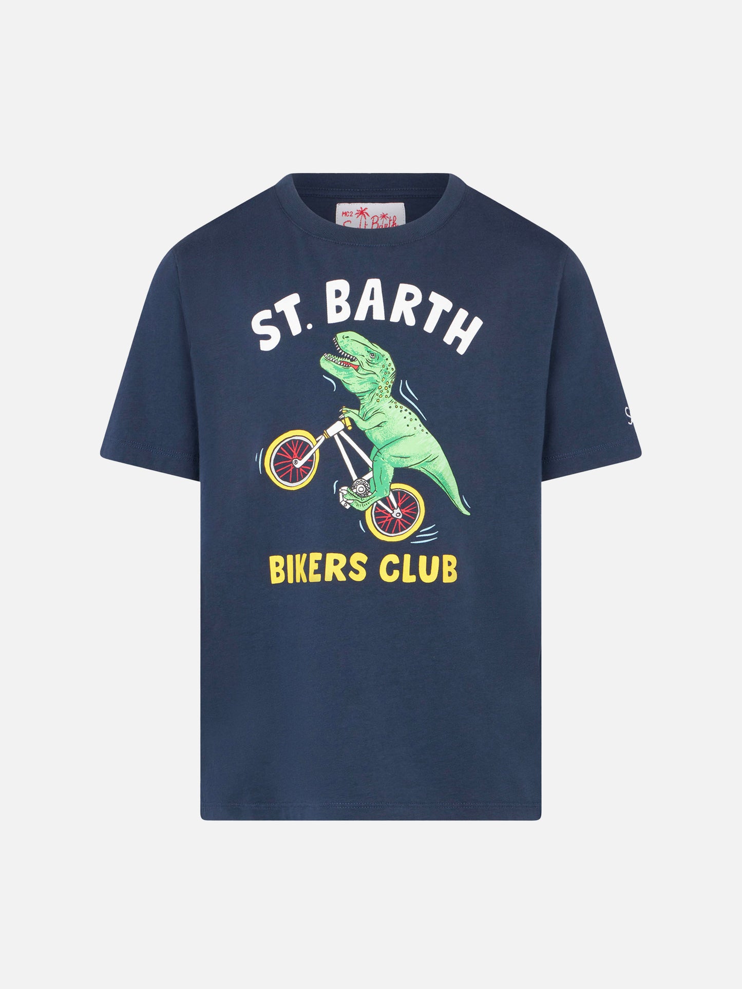 Biker dino boy's t-shirt
