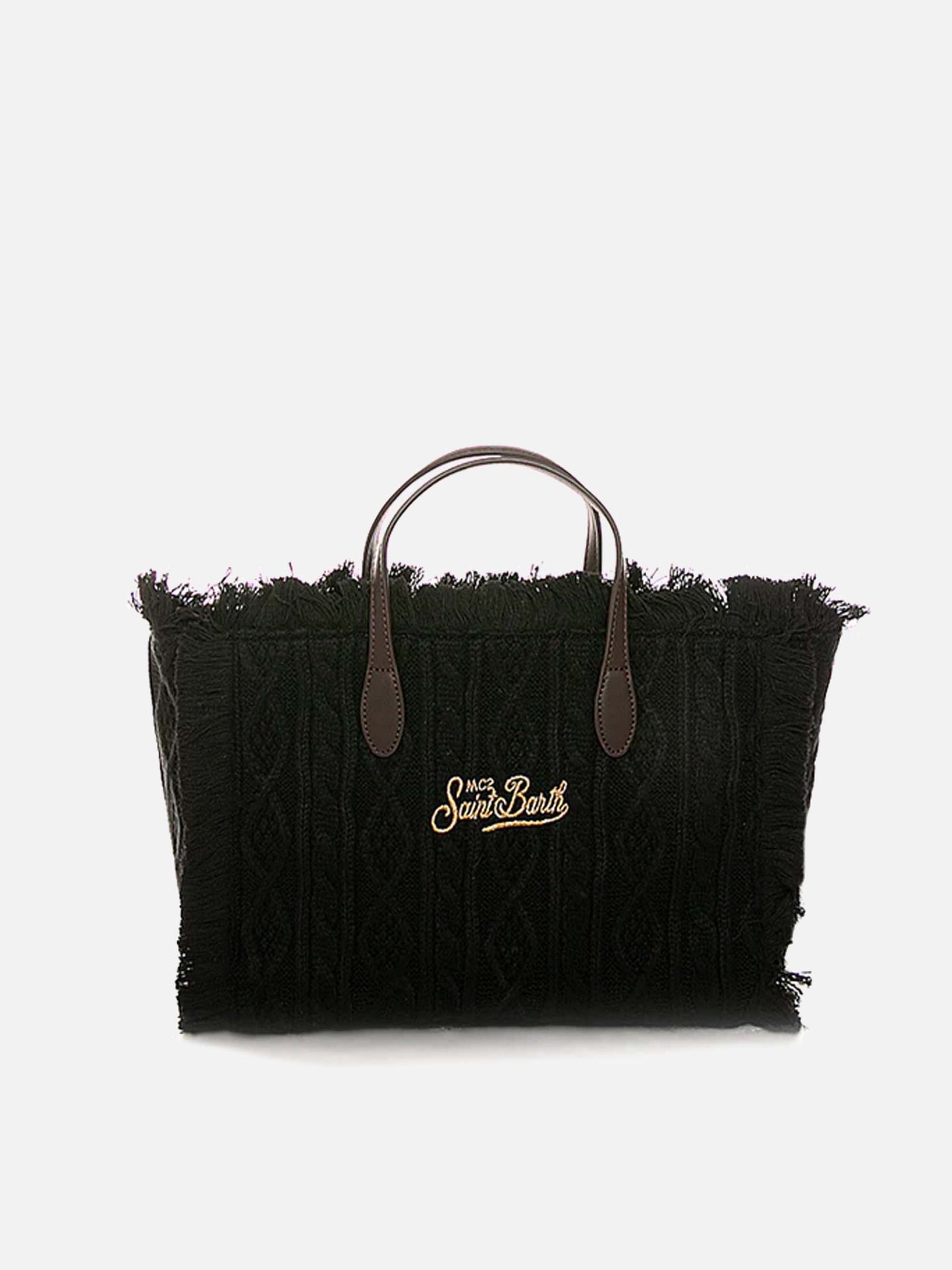 Borsa Colette tricot nera