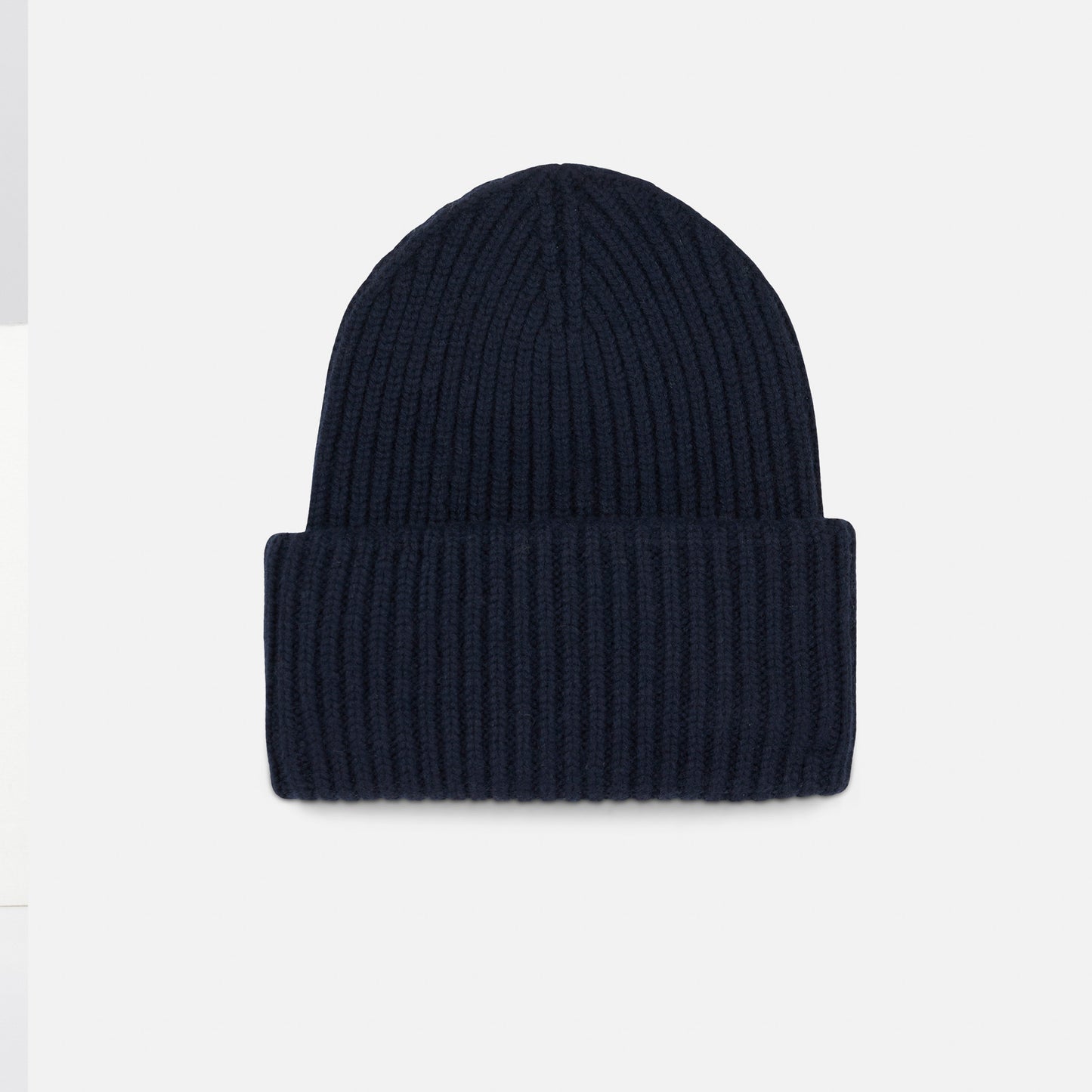 Boy blue ribbed beanie with Saint Barth label - MC2 Saint Barth