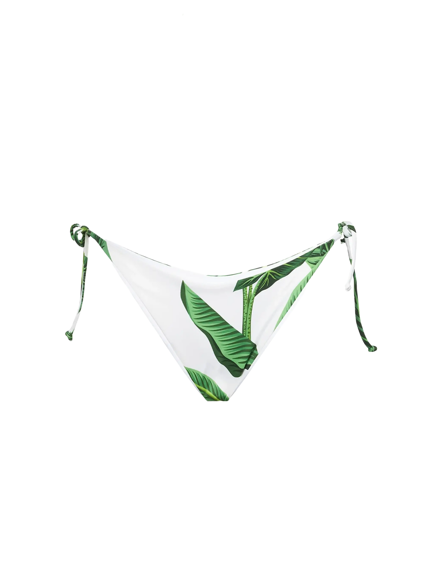 Tropical print swim briefs