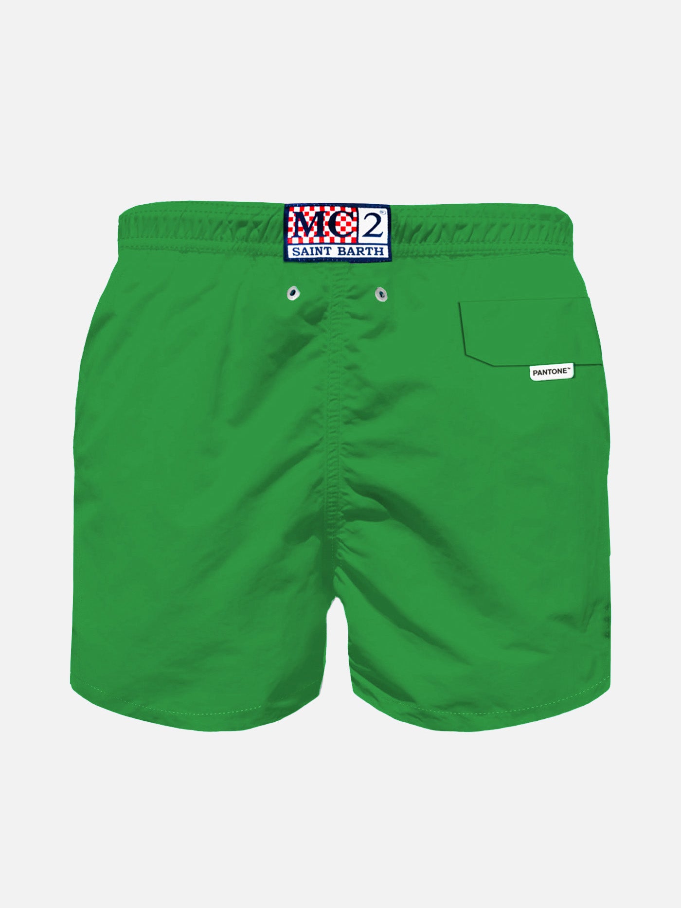 Green light fabric boy swim shorts | Pantone® Special Edition