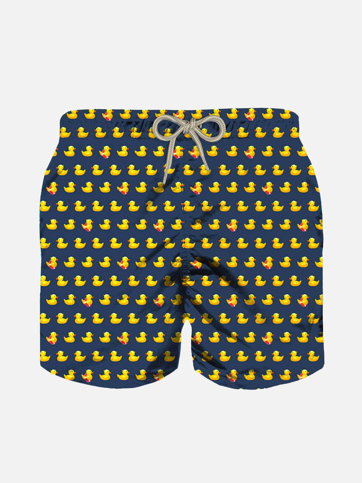 Boy swim shorts with ducky print - MC2 Saint Barth