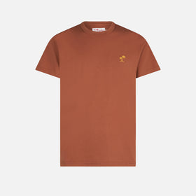 Man brown cotton t-shirt - MC2 Saint Barth