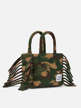 Colette blanket handbag with camouflage print - MC2 Saint Barth
