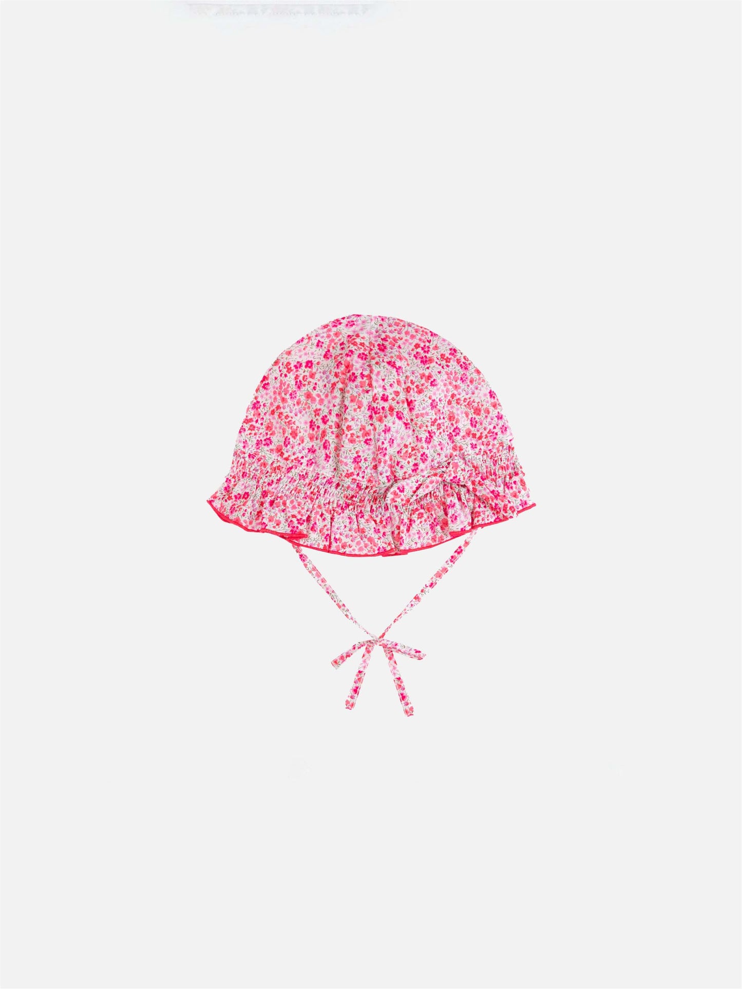 Enfant bonnet red | Made with Liberty fabric