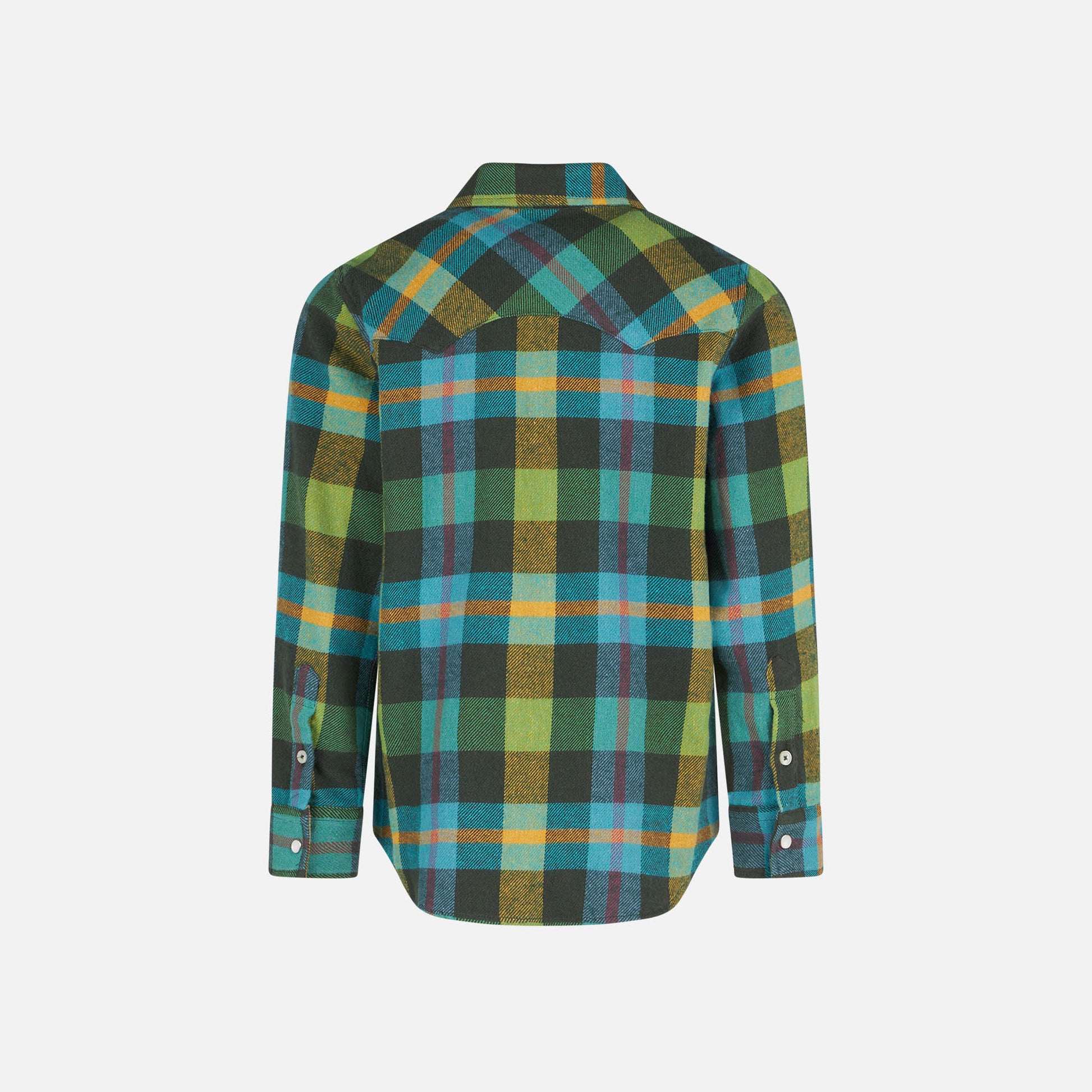 Boy shirt with tartan print - MC2 Saint Barth