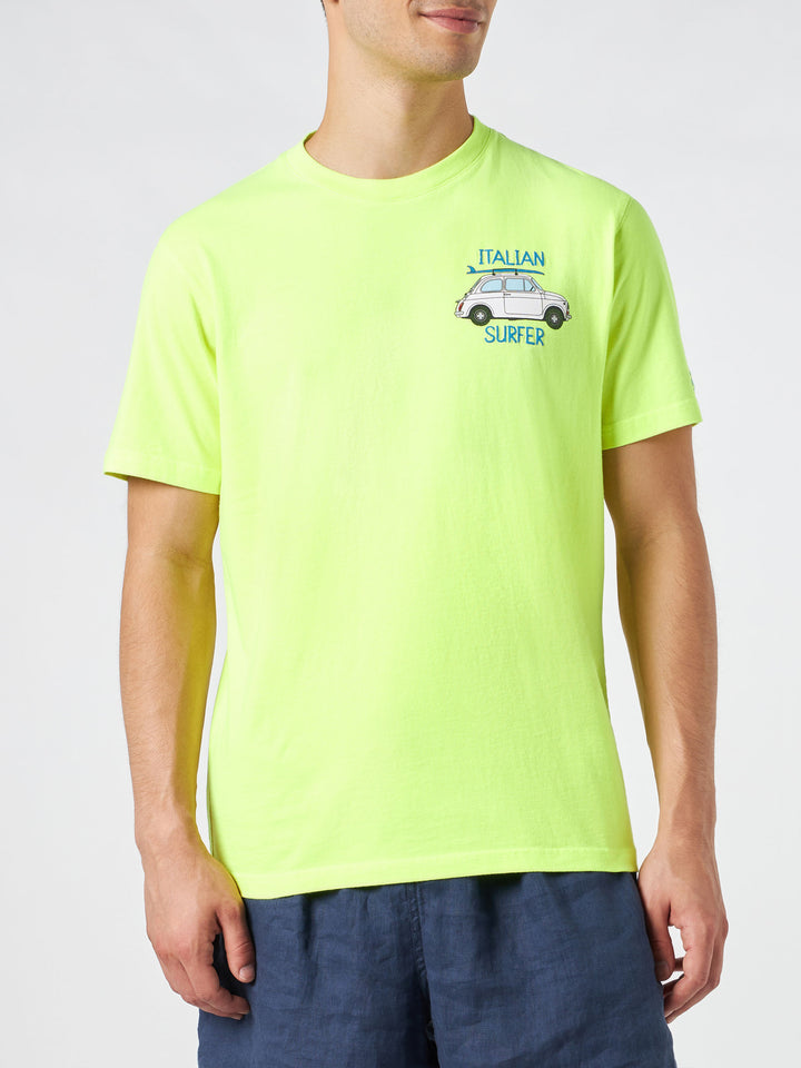 T-shirt uomo in cotone con stampa Fiat 500 | FIAT 500© EDIZIONE SPECIALE