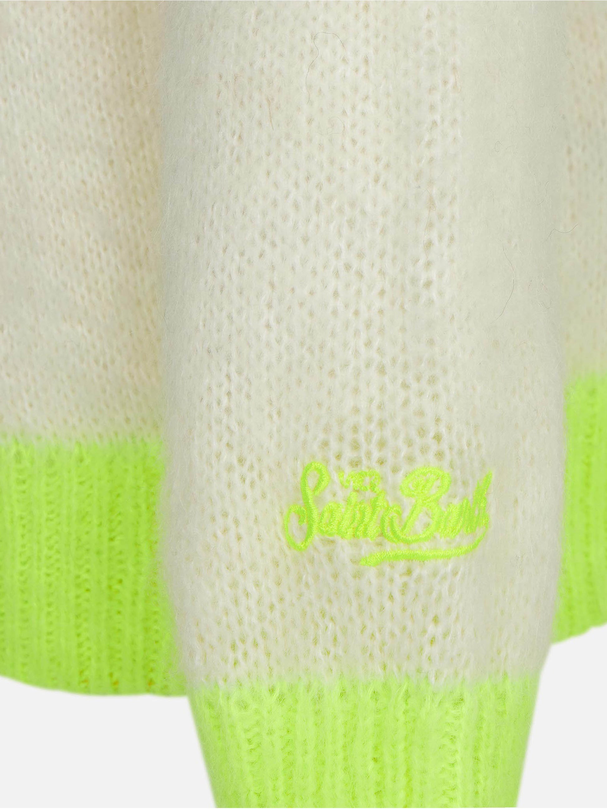 Boy crewneck sweater with handmade embroidery - MC2 Saint Barth