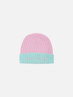 Girl hat with Snow Angel embroidery - MC2 Saint Barth