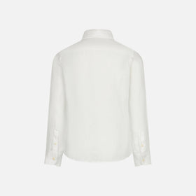 White linen kid shirt Agnes - MC2 Saint Barth