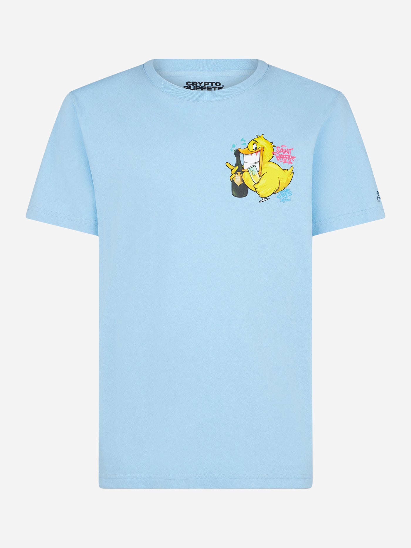 Man t-shirt with ducky print | CRYPTO PUPPETS® SPECIAL EDITION - MC2 Saint Barth
