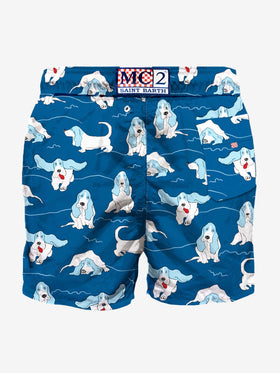 Basset hound man swim shorts - MC2 Saint Barth