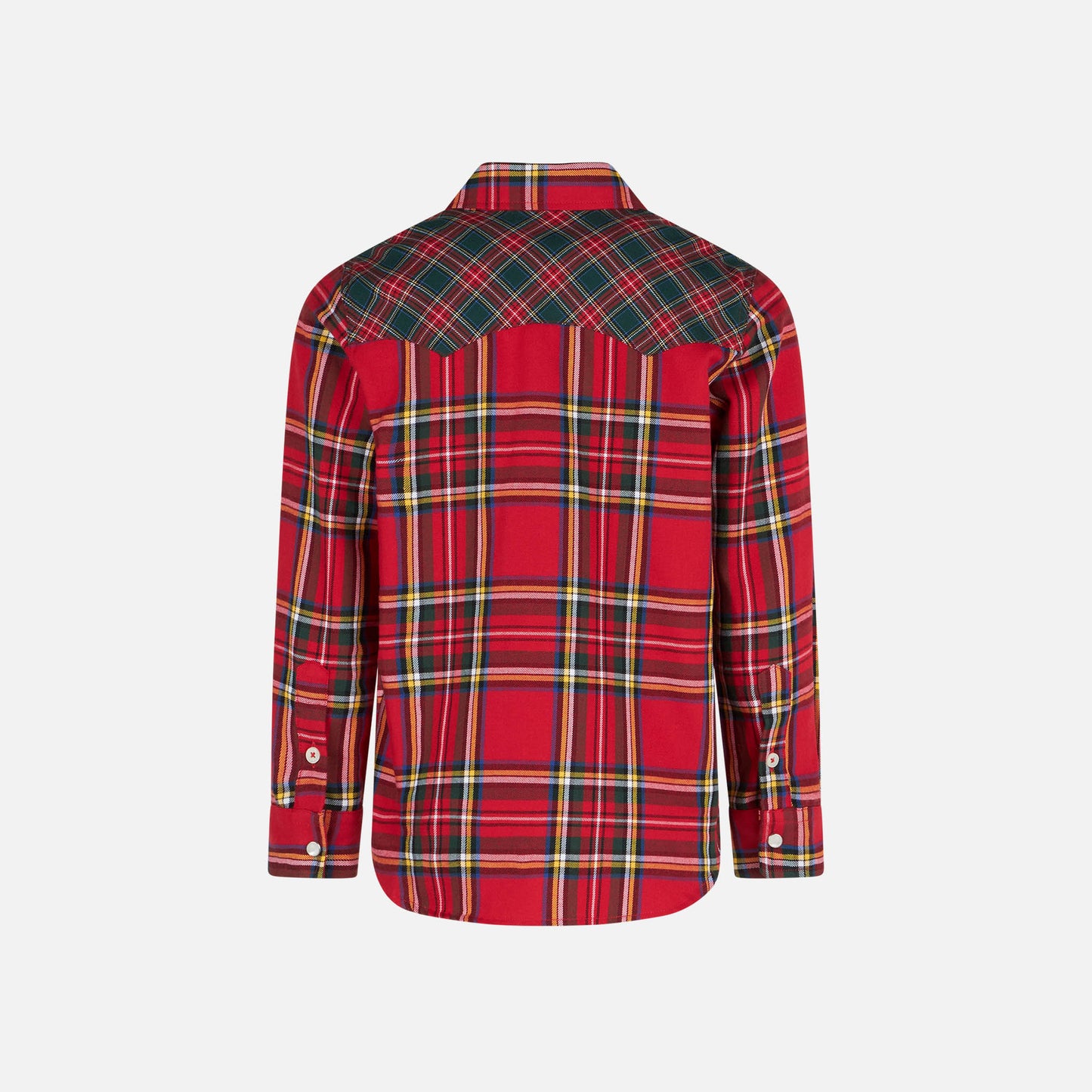 Boy shirt with tartan print - MC2 Saint Barth