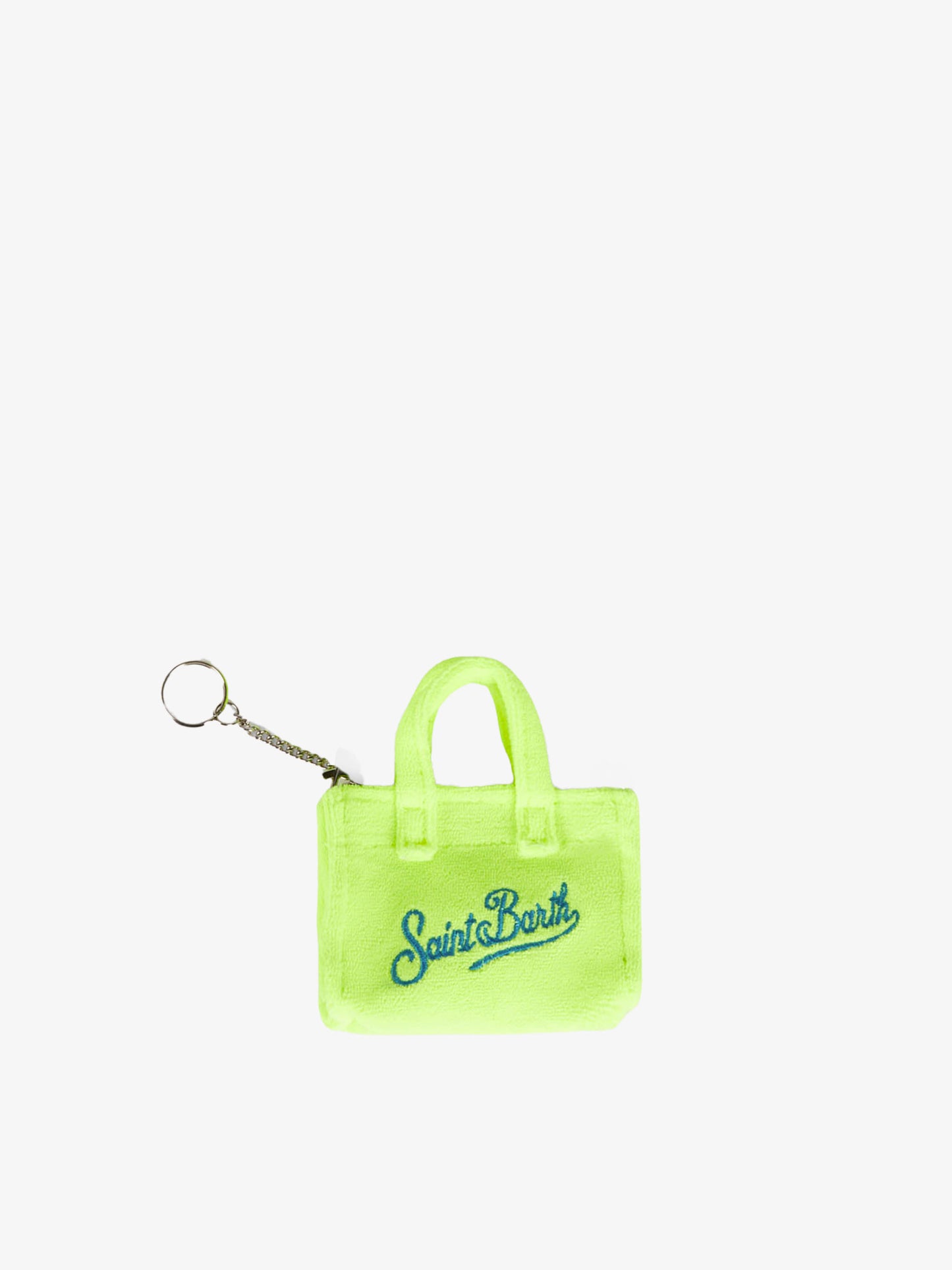 Fluo yellow terry key holder - MC2 Saint Barth