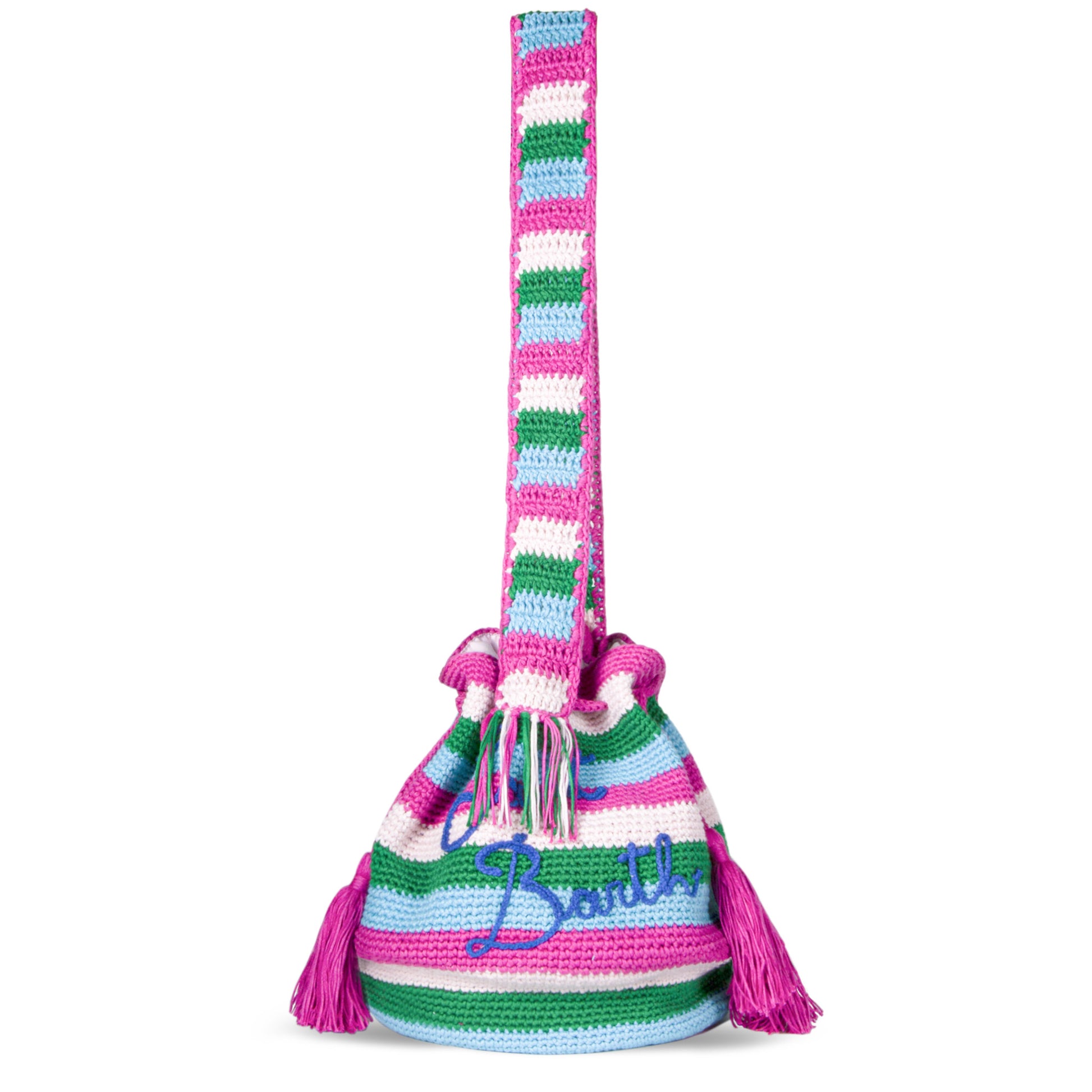 Handmade crochet bucket bag - MC2 Saint Barth