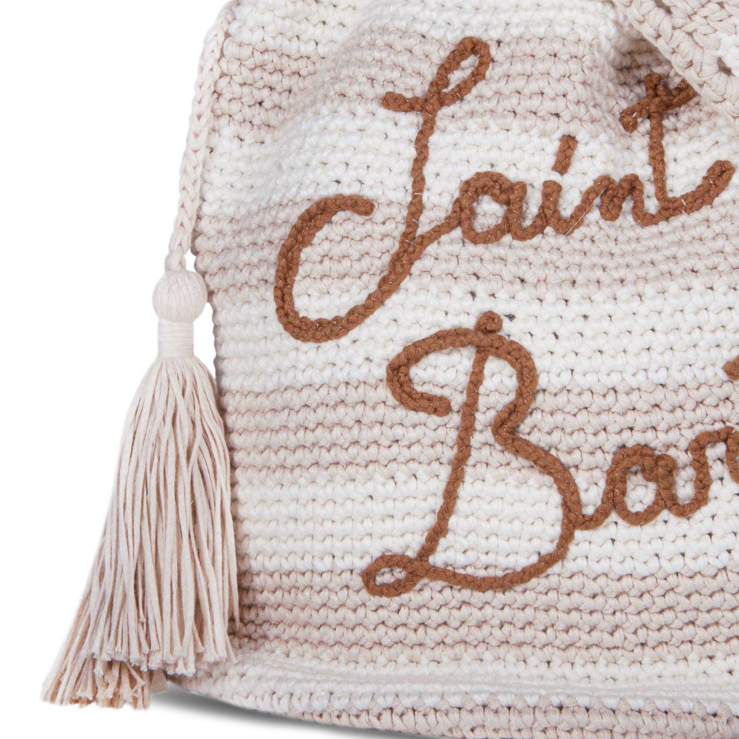 Handmade crochet bucket bag - MC2 Saint Barth